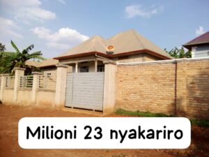 IYI NZU WAYEGUKANA KURI MILIYONI 23 I NYAKARIRO