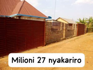 INZU IGURISHWA I NYAKARIRO KURI MILIYONI 27