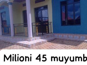 INZU IGURISHWA MUYUMBU KURI MILIYONI 45